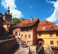 Sighisoara citadel, courtesy of Romanian Tourism Ministry
